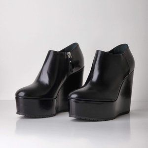 Gravity Pope Platform Leather Shoes